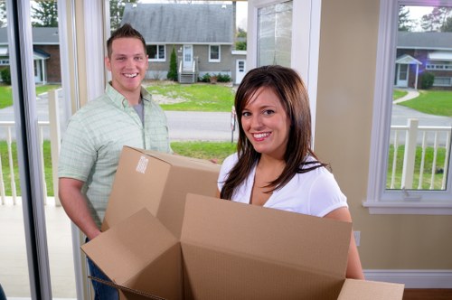 Professional packing services for a Harefield home move