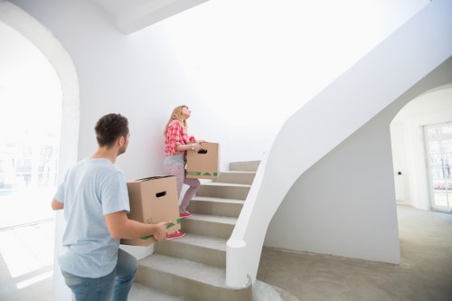 Moving items safely with a Harefield van service under clear booking terms