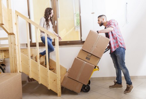 Planning a local move with a Harefield moving van team
